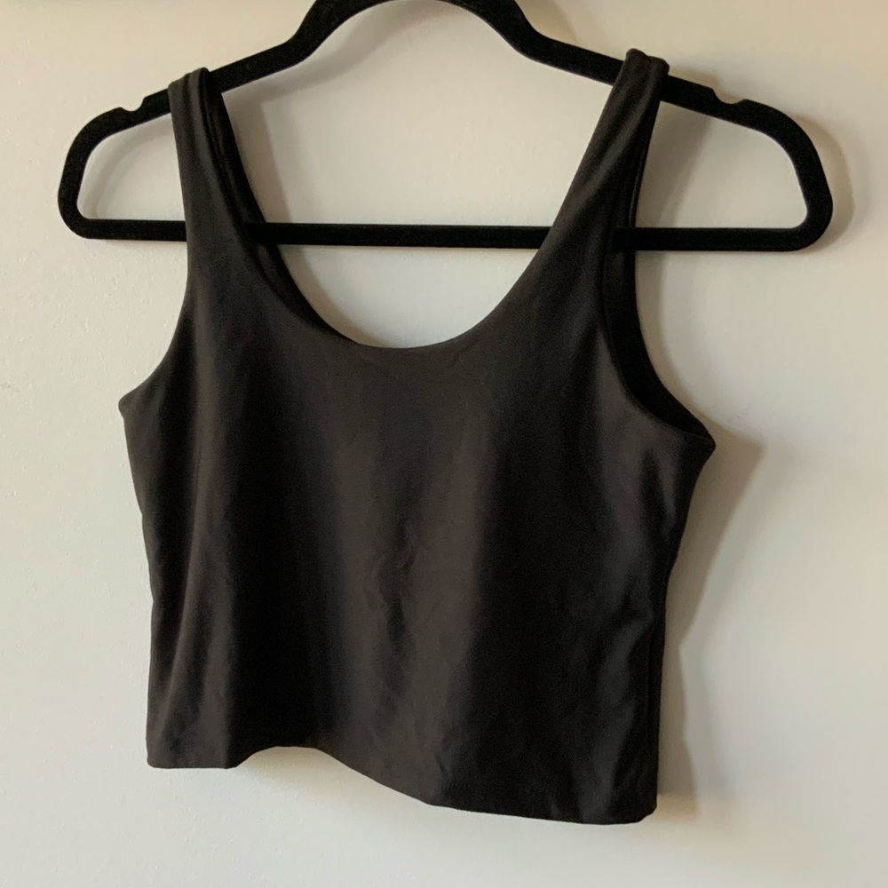 Black Crop Tank